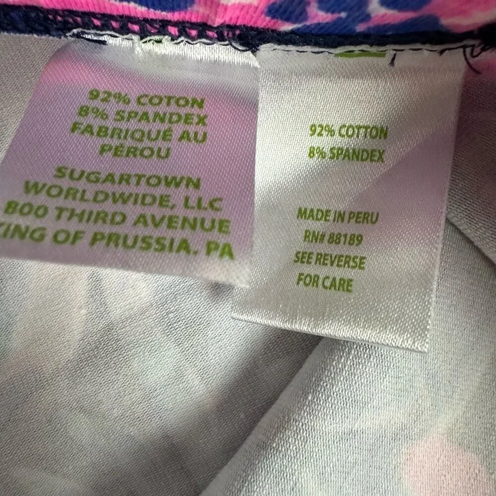Lilly Pulitzer Girls Maia Legging size XL Multi Garden Get Away